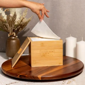Luxe Bamboo Box with Cover